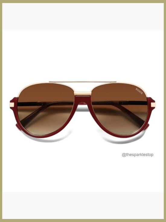 Retro Oversized Polarized Aviator Sunglasses for Women Men main image 6